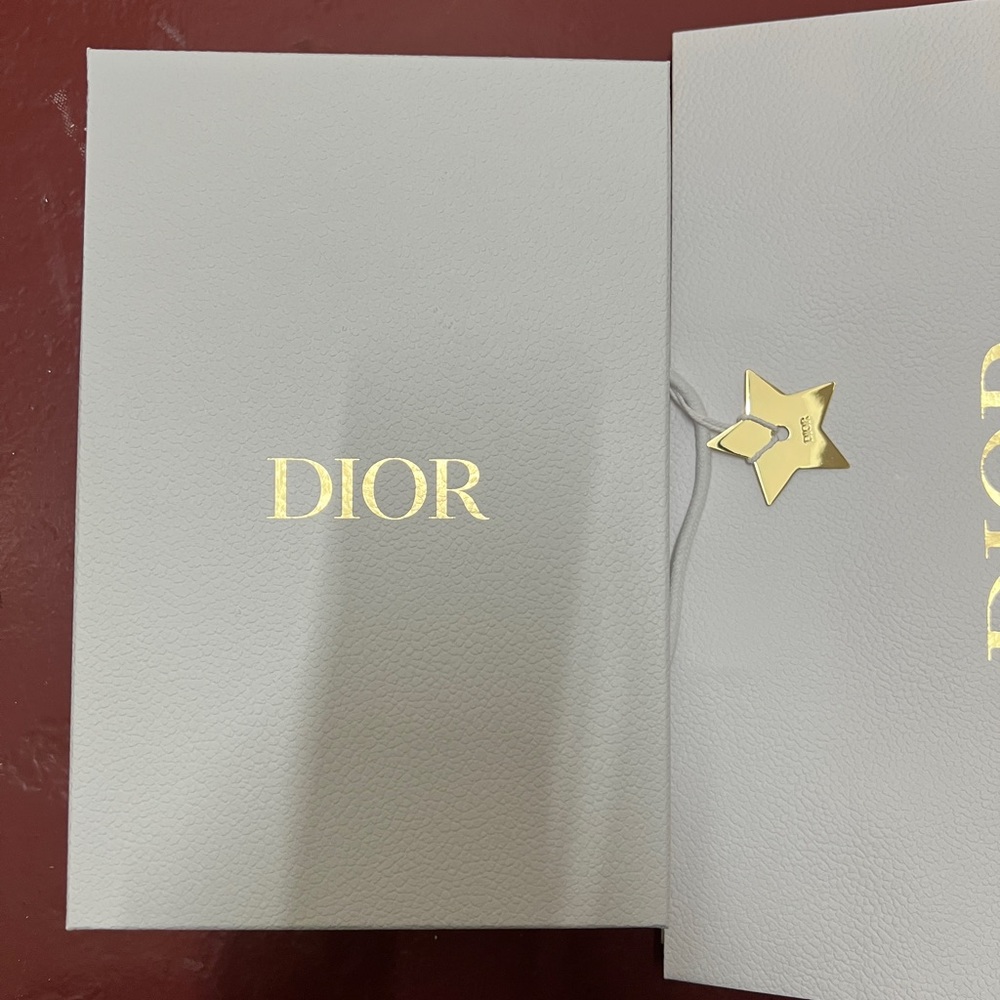 Dior White Shoe Box with Label